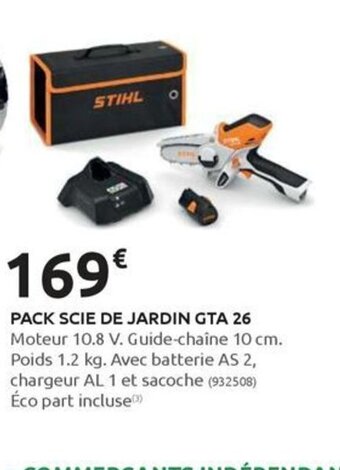Rural Master PACK SCIE DE JARDIN GTA 26 offre