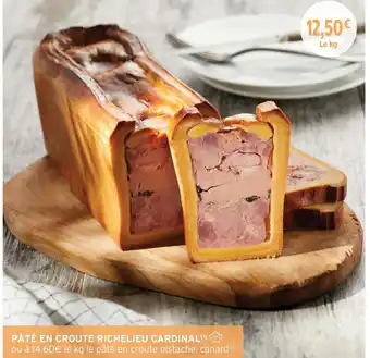 Intermarché Pâté en croûte Richelieu Cardinal offre