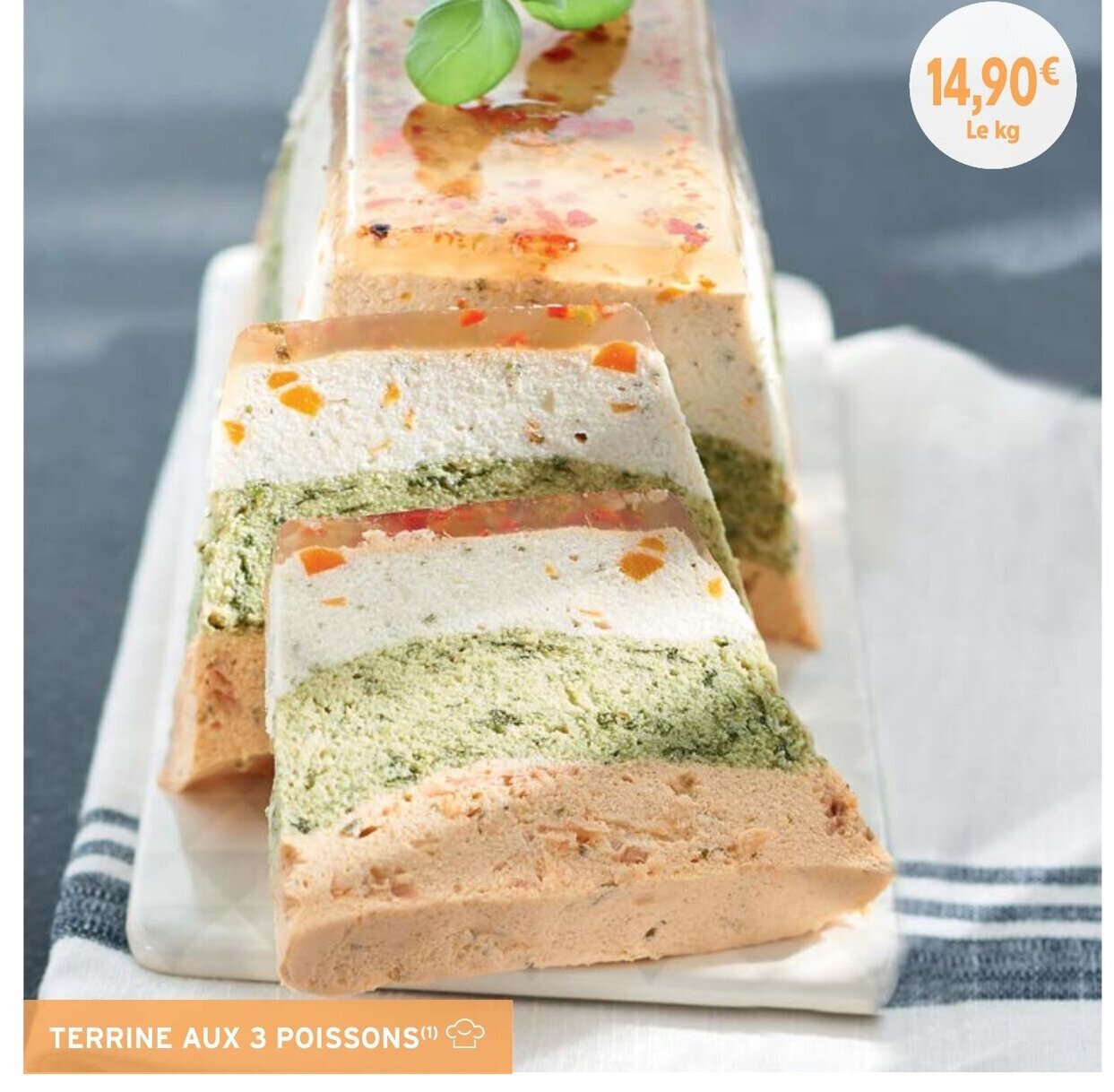Promo Terrine Aux 3 Poissons chez Intermarché