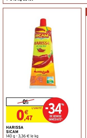 Intermarché HARISSA SICAM offre