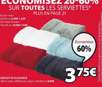JYSK Serviette Elegance offre