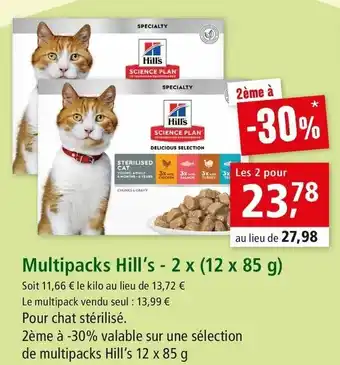 Maxi Zoo Multipacks hill's offre