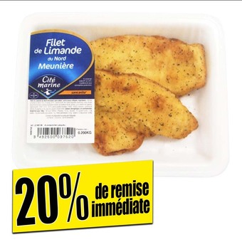 Norma Filets de limande meunière offre