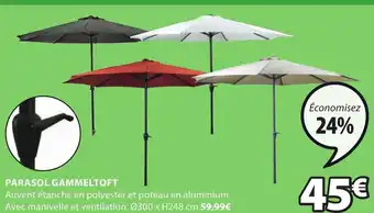 JYSK Parasol gammeltoft offre