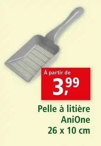 Maxi Zoo Pelle à litière anione offre