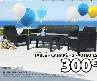 JYSK Ensemble Lounge marielyst offre