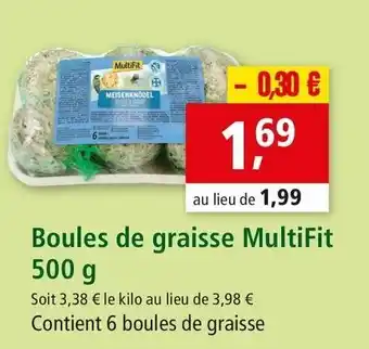 Maxi Zoo Boules de graosse multifit offre