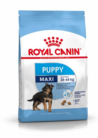 Gamm vert Croquettes puppy maxi royal canin offre