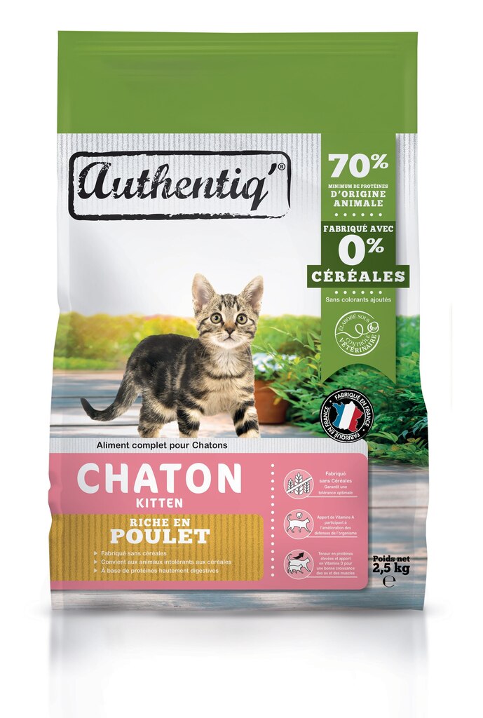 Promo Croquettes authentiq' chez Gamm vert