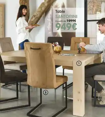 H&H Table offre