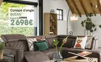 H&H Canapé d'angle offre
