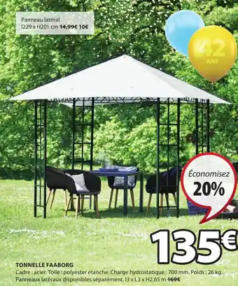 JYSK Tonnelle Faaborg offre