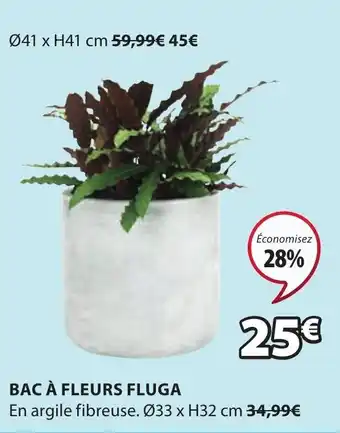 JYSK Bac à Fleurs Fluga offre