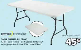Table Pliante Kuleskog