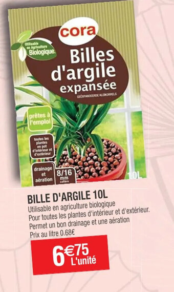 BILLE D'ARGILE 10L