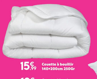 Maxi Bazar Couette à bouillir 140x200cm offre