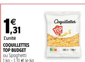 Intermarché COQUILLETTES TOP BUDGET offre