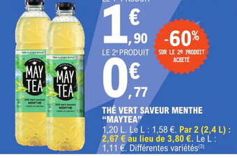 THÉ VERT SAVEUR MENTHE MAYTEA