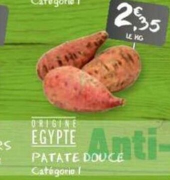 G20 PATATE DOUCE offre