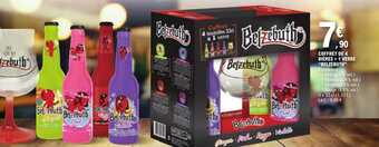 COFFRET DE 4 BIÈRES + 1 VERRE "BELZEBUTH"