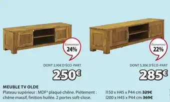 JYSK Meuble Tv Olde offre