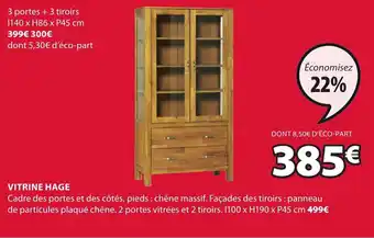 JYSK Vitrine hage offre