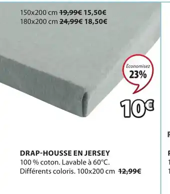 JYSK Drap-housse En jersey offre