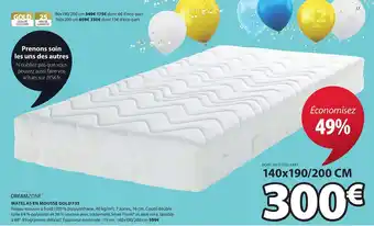 JYSK Matelas en Mousse Gold F35 offre