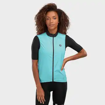 Decathlon Gilet coupe-vent cyclisme siroko v1-w frost cyan femme offre