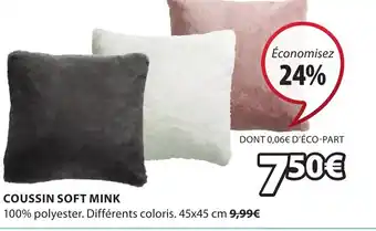 Coussin Soft Mink