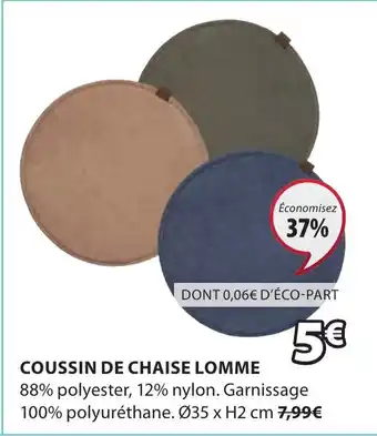 JYSK Coussin De Chaise lomme offre