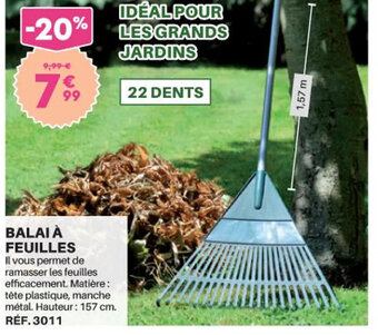 BALAI Ă FEUILLES