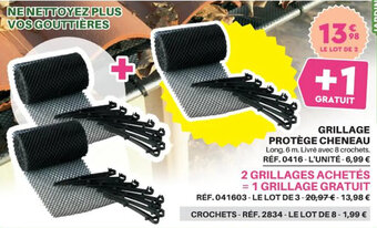 Shopix GRILLAGE PROTÈGE CHENEAU offre