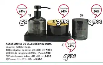 JYSK Accessoires De Salle De Bain Boda offre