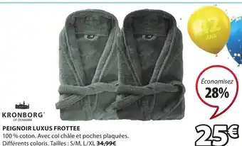 JYSK Peignoir Luxus Frotee offre