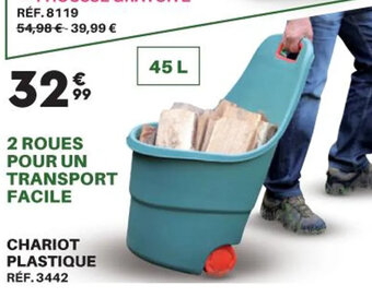 Shopix CHARIOT PLASTIQUE RÉF. 3442 offre