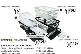 JYSK Panier Empilable halvard offre
