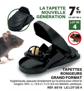 Shopix TAPETTES RONGEURS GRAND FORMAT offre