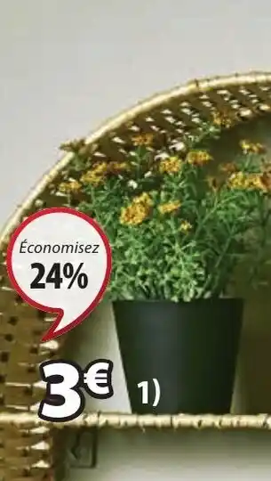 JYSK Plante artificielle kalle offre