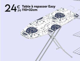 Maxi Bazar Table à repasser easy offre