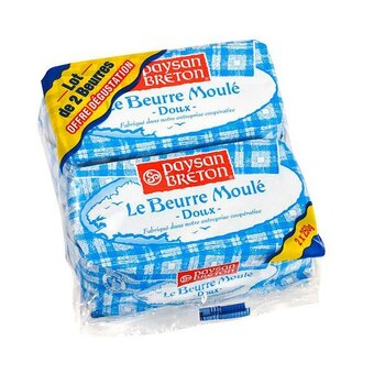 Carrefour Market Paysan breton beurre moulé offre dégustation offre