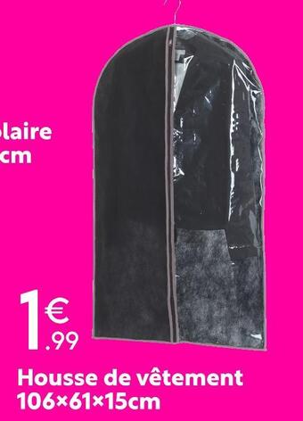 Housse de vêtement