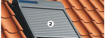 Velux volet roulant solaire mk04s