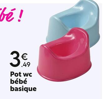 Maxi Bazar Pot wc bébé basique offre