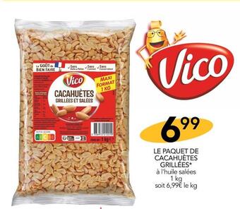 Stokomani Vico le paquet de cacahuètes grillées offre