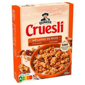 Sur toutes les céréales quaker