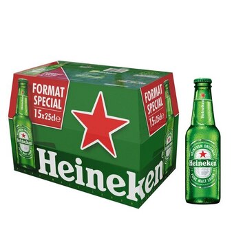 Carrefour Market Heineken bière blonde format spécial offre