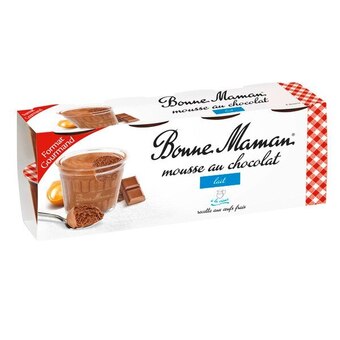 Carrefour Market Bonne maman mousse au chocolat format gourmand offre