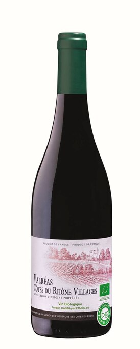Match L'âme du terroir bio côtes du rhône villages valréas aop offre