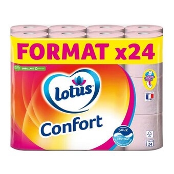 Carrefour Market Lotus papier toilette confort offre